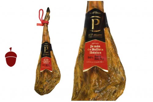 jamn de bellota ibrico 50% raza ibrica