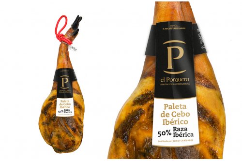 paleta de cebo ibrico 50% raza ibrica