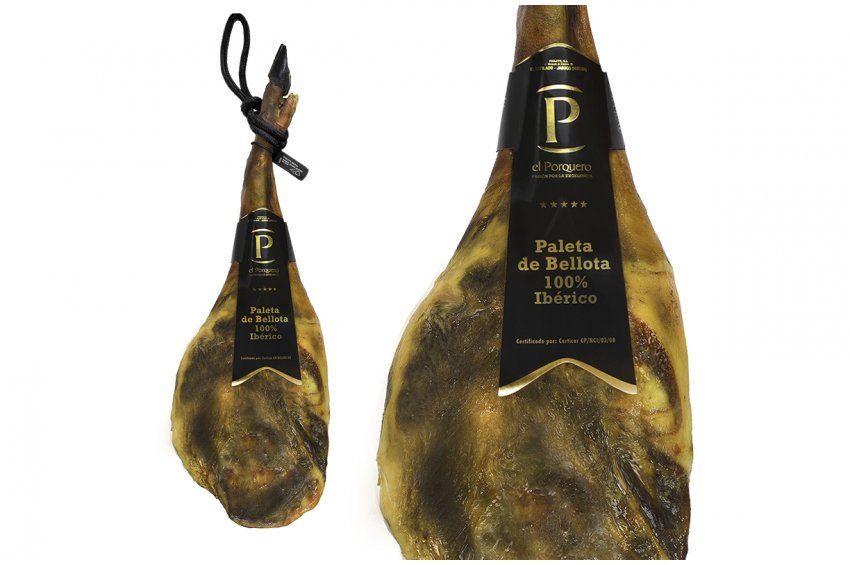 paleta de bellota 100% ibrica 5 - 5,5kg