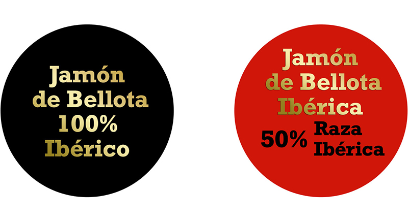 Plato Jamón Bellota 50 y 100%